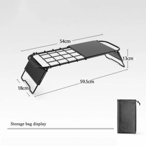 Meja Lipat Outdoor Foldable Meja Lipat Piknik Bahan Logam Meja Lipat Camping Meja Kemping Lipat Outdoor