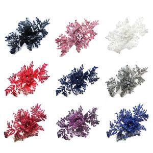 CRUSHES Colored Applique Lace Flower Stickers Flower Cloth Pieces Bead Accessories Wedding Dress Decorations DIY Materials Lace Applique Sewing Materials Wedding Dress Decoration