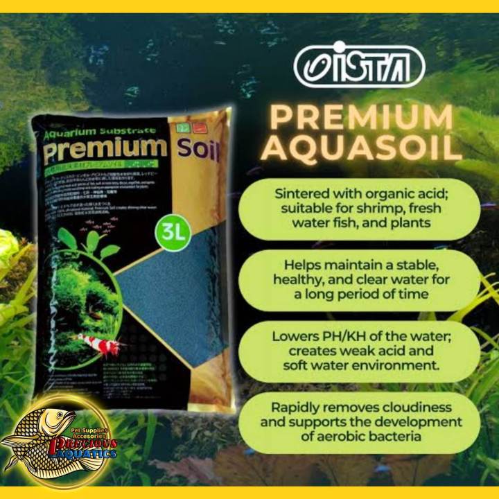 2 Kilo ORIGINAL PREMIUM Repacked ISTA Aqua Soil (see other weight ...