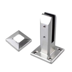 【COD】7 In 1Heavy Duty Stainless Steel Glass Clamp Fence Clip Luxury Design Floor Glass Stand Fixed Fittings Clamp For Corridors Balconies Swimming Pools Stairs Scenic Spots Rooftops