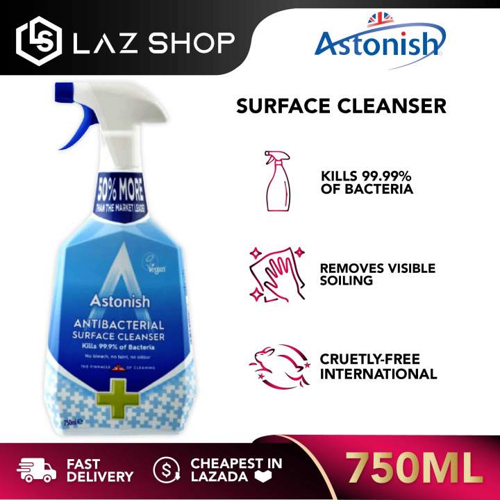 Astonish 750ml Antibacterial Surface Cleanser Pomegranate & Raspberry