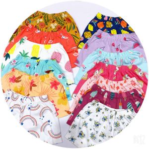 [HCM][VẢI XUẤT DƯ ĐẸP] SET 5 QUẦN ĐÙI THUN COTTON 2 CHIỀU NHIỀU HOẠ TIẾT CHO BÉ GÁI 9-50KG