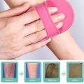 Smooth Away Facial Hair Remover Pads Exfoliation Kit for Women Girls, Smooth Legs and Facial Hair Removal Pads in 2 Sizes, Fine Black Sandpaper for Lips and Skin, Hair Removal and Exfoliation Kit. 