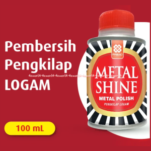 Primo 100ml Metal Shine Polish Pengkilap Logam Kilap Cemerlang Stainless Steel Penghapus Noda