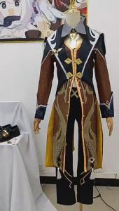 Original God cos Fuh Zhongli cos Complete game set cosplay Mens clothing Zhongli C Cosplay