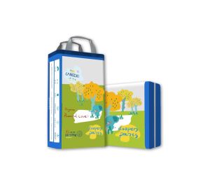 Tã Bỉm Dán Quần Lanseki  Size S52 M40 L38XL36 XXL34 Miếng Thoáng Khí độ đàn Hồi Tốt