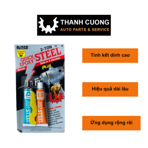 Keo AB Thái Keo 2 Thành Phần Pha Trộn Đa Năng Siêu Cứng Siêu Bền...Dán Kết Nối Bề Mặt Kim Loại Nhựa.