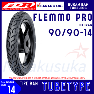 FDR Ban Motor Flemmo Pro 90/90-14 Tubetype (TT) Motor Metic Ring 14