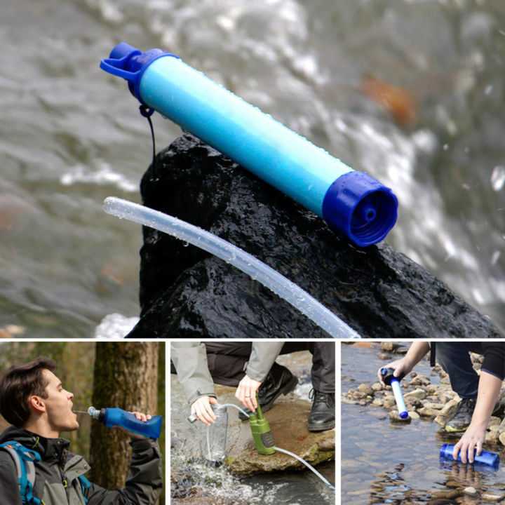 Personal Water Filter Straw, Portable Water Purification Survival Water