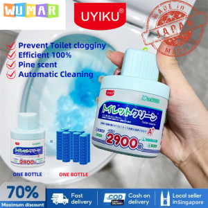 【SG INSTOCK】Automatic Toilet Bowl Cleaner Freshener Toilet Flush Blue Cleaning Gel Tablet