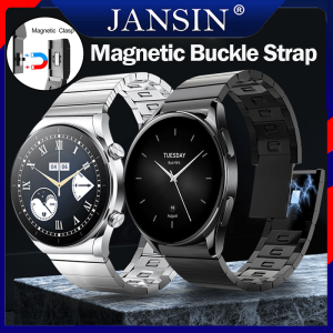 Stainless Steel Strap for Xiaomi Watch S1 /S1 Pro Smart Watch Slide Remove Magnetic Buckle Bracelet for Xiaomi Watch S2 46mm 42mm Replacement Band