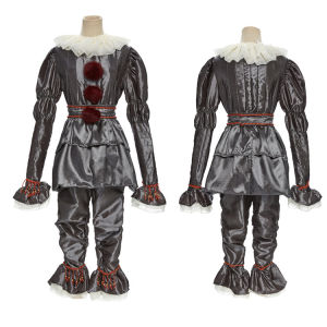 Số Lượng Lớn Hàng Sẵn  2021 Mẫu mới Pennywise Hề Quay Trở Lại Cosplay Trang phục hề Halloween Penny