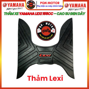 Thảm Lót Sàn Thảm Lót Chân Xe Yamaha Lexi 155cc – Cao Su Đen Dày Chống Trượt Gắn Gọn Dễ Vệ Sinh