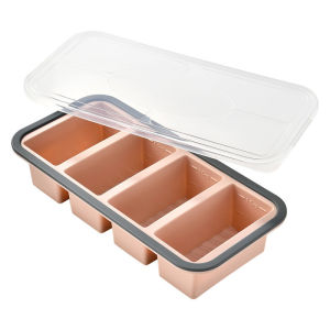 Soup Cube Tray With Lid Silicone Freezer Mold Frozen Meal Prep Cubes Food Grade BPA Free Stackable Oven Safe Dishwasher2026