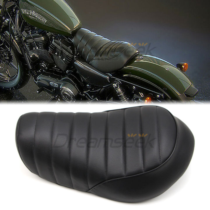 Harley Sportster 883 Leather Harley Seat Front Rider Solo Seat