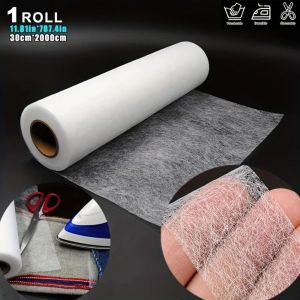 BUENOO Sewing Tool Interlining Adhesive Tape Non-woven 30/35CM Sewing Interlining Comfortable DIY Clothes Ironing Hem Tapes for Shorten Repair Pants