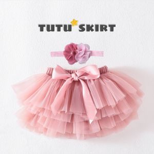 YUDESHUI Lưới vải tuyn Váy Tutu xù bông Phong cách múa ba lê Nhiều lớp Váy Tutu cho bé gái Thời trang Lông xù Váy Ballet Công Chúa Váy dự tiệc