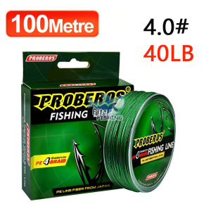 Fishing Line 100M 10-40LB PeWear-resistant 4 Strands Multifilament Super Strong Braided Wire