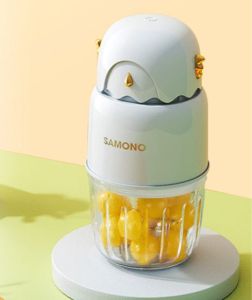 SAMONO Food Chopper Mini Low Watt 150W Blender MPASI Bayi Wadah Kaca Borosilikat 300ml Penggiling Bumbu Daging 6 Mata Pisau Stainless Steel Tajam Food Grade Aman Tahan Panas Dingin Hemat Listrik SW-C150