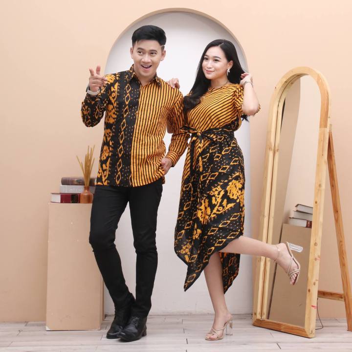 Batik Couple Pasangan Keluarga / Baju Batik Sarimbit Terbaru / Baju