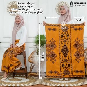 Sarung Remaja Rayon/Goyor | Seragam SOFT DIAMOND 1 | Sarung Santri | Terbaru