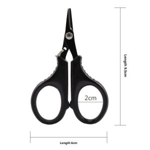 SERENEGLOW Kéo câu cá Thép không gỉ chuyên dụng để cắt lõi sợi PE và chì thiết kế nhỏ gọn và bền