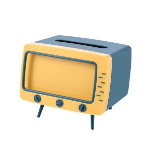 Fashion Luxury Paper Box TV Tissue Box Living Room Coffee Shop Bedroom Tabletop Paper Drawer Box Desktop Phone Holder