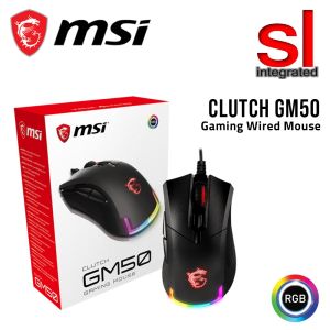 MSI CLUTCH GM50 RGB Gaming Wired Mouse