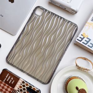 Vỏ máy tính bảng gợn sóng nước zeallion cho [Apple iPad Mini 6 4 5 Air 2 3 4 5 10.9 10.5 10.2 10.9 Pro 11 2019 2020 2021 2017 2018 10 2022] Vỏ mềm Silicone mỏng