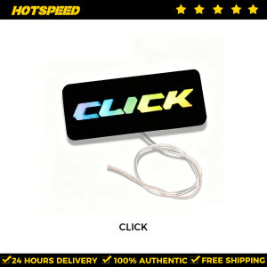 HOTSPEED Motorcycle RGB LED Emblem Light Acrylic For Nmax Click Aerox Mio ADV PCX