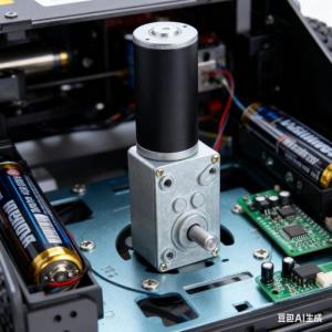 Types D Shafts Low Speed Worm Gear Motor 12V 24V Highly power Reversed Low Speed Big Worm Gear Motor Easy to Installation