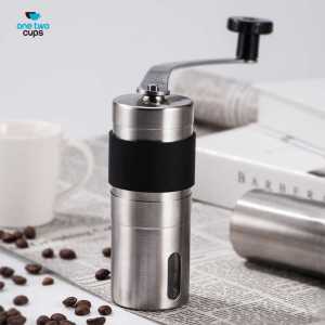 One Two Cups Alat Penggiling Kopi Manual Coffee Grinder Adjustable - RHNHA0176