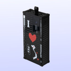 Sạc Dự Phòng 20000mAh CONTAINER - Chuẩn Mang Máy Bay Sạc Nhanh 22.5W Tích Hợp 4 Dây Sạc