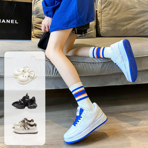 ถุงเท้าแฟชั่นเกาหลี สีสันสดใส ของขวัญสำหรับนักเรียนหญิง สไตล์ ถุงเท้าผ้าฝ้ายน่ารัก ถุงเท้านักเรียน