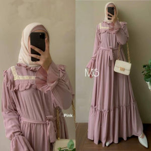 FASHION MUSLIM WANITA DRESS GAMIS MAXY SABARAYA