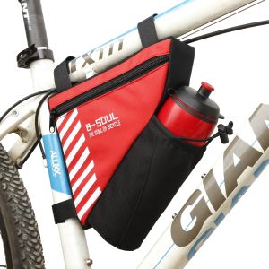 B-SOUL Waterproof Triangle Cycling Bicycle Bike Bags Front Tube Frame Bag