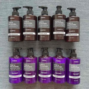 Bộ Dầu Gội & Xả KUNDAL Honey & Macadamia Shampoo & Treatment 500ml x 2 Dầu Gội Làm Sạch Tóc Và Da Đầu Dầu Xả Với Thành Phần Mật Ong - Lazada