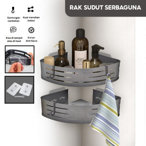 Rak Sudut Kamar Mandi Rak Dapur Serbaguna Multifungsi ZWJ-327