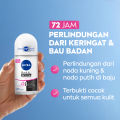 [Paket isi 3] NIVEA Deodorant Roll On Black & White Invisible Original 50ml. 