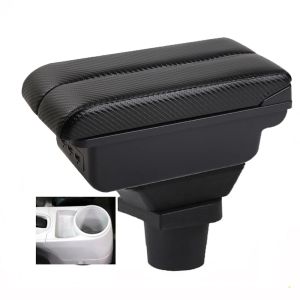 Center console storage for the CR-Z with an elbow rest for the driver and passenger.