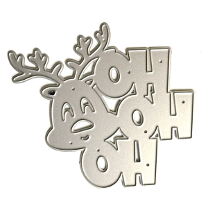 Christmas Ho Ho Ho Metal Cutting Dies Stencil DIY Scrapbooking Album Paper