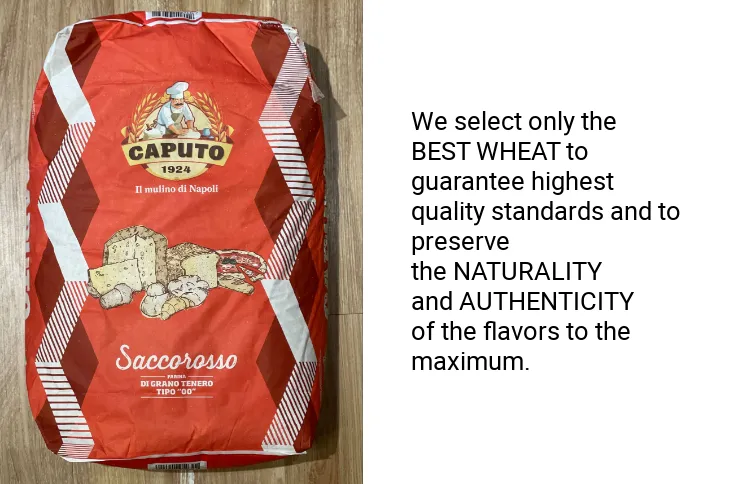 CAPUTO Saccorosso 小麦粉 タイプ00 25kg Flour Saccorosso 25kg - Mulino Caputo