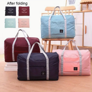 SZ Fashionable Portable Foldable Tote Bag Travel Bag Waterproof Large Capacity Storage Bag Folding Storage Bag Mommy Bag