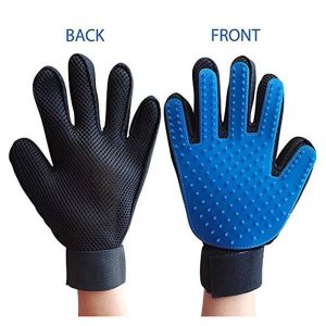 Pet Grooming Gloves Deshedding Brush Hair Remover Fur for Pets Cats Dogs/Penggosok Bulu Kucing