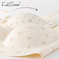 FallSweet Áo ngực nâng ngực không gọng, chống chảy xệ, kiểu Pháp,Họa tiết hoa, chất liệu ren, dành cho nữ. 