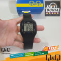 JAM TANGAN Q Q PRIA ORIGINAL QnQ M158 J003Y Q&Q M158J003Y Men NG - Hitam - Rubber - Jam dunia JD18 # Jam Tangan Pria Jam Pria Jam Tangan Anti Air + JAM TANGAN QQ M158 003Y JAM TANGAN QnQ M158 J003Y JAM TANGAN Q&Q M158J003Y S003. 