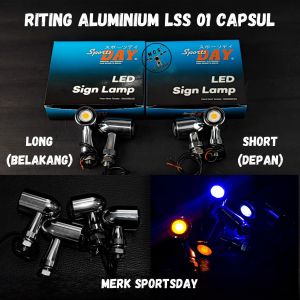 SEIN RITING CHROME RETENG BULAT PALU KAPSUL MATRIX SCOPE LED SET DEPAN BELAKANG SPORTSDAY