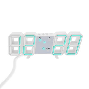 Jam Meja Alarm LED Clock Digital JT-2022 LED Green Light