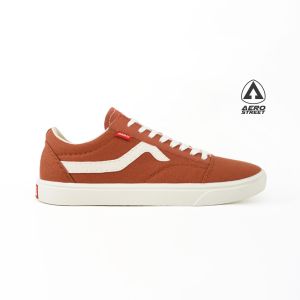 Aerostreet 37-44 Massive Low Natural Merah Bata Merah Bata - Sepatu Sneakers Casual