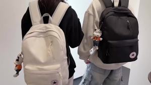 Backpacks for men and women middle and high school student schoolbags large-capacity lightweight travel backpacks simple campus backpacks for the back-to-school season
